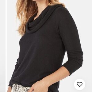 JustFab woman’s cowl neck sweater- EUC